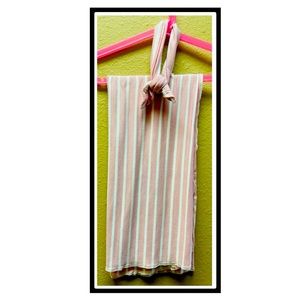 Just peachy! Super-soft swaddling baby blanket & matching headband.